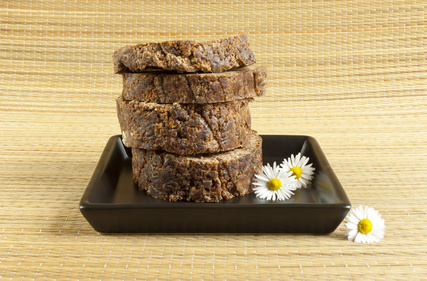 african black soap with daisies